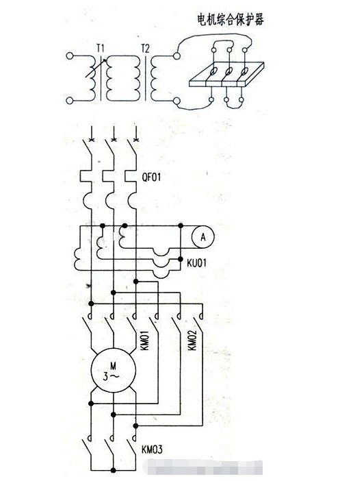 电机综合保护器的工作原理及接线图分析